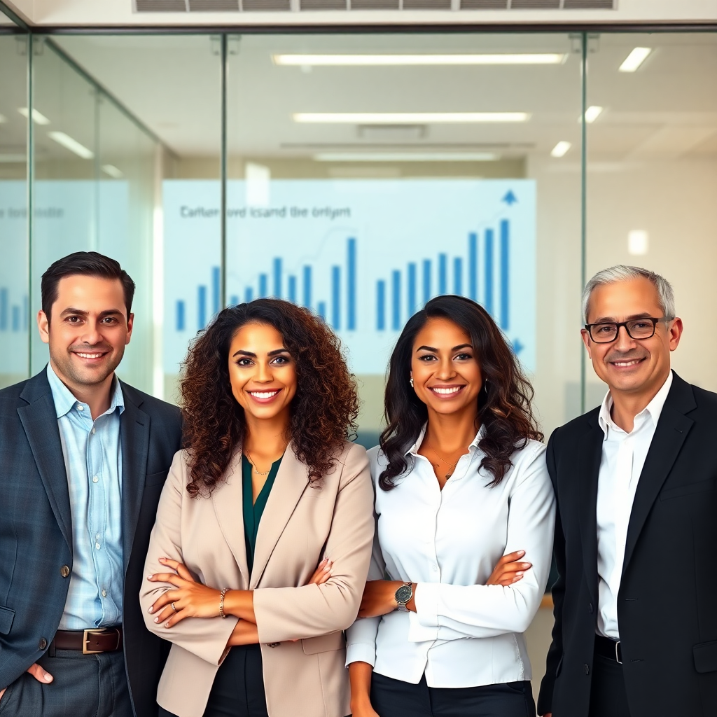 Equipo de asesores financieros de FinanSeguro